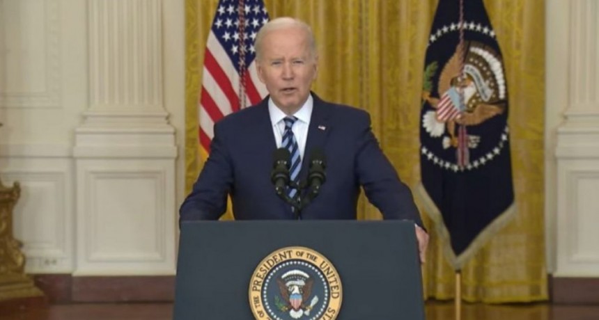 Biden: Putin eligió la guerra y sufrirá las consecuencias