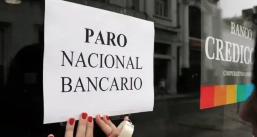 Asociaci&oacute;n Bancaria anunci&oacute; un paro nacional de 24 horas
