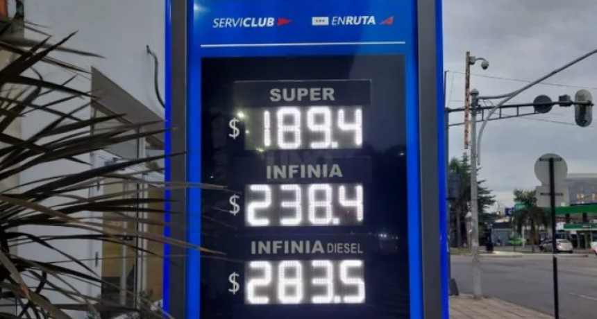 YPF y Axion tambi&eacute;n aumentaron sus combustibles: los precios en Santa Fe
