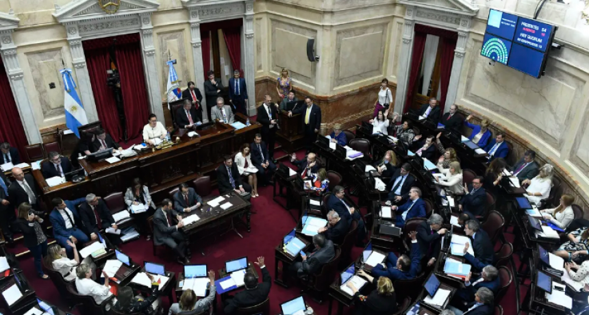 Senado: se quebr&oacute; el bloque del Frente de Todos