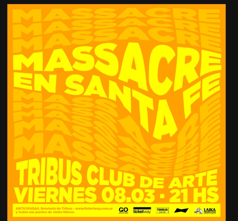 Massacre vuelve a Tribus en el marco de su gira Argentina 2024