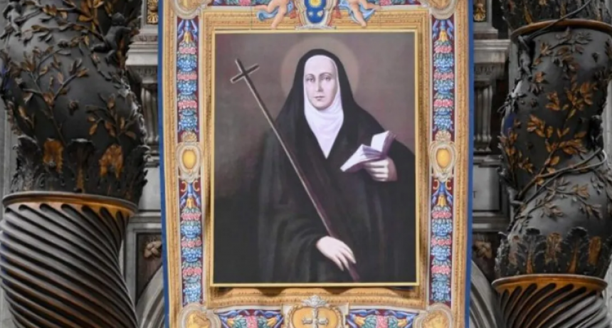 El Papa Francisco canoniz&oacute; a Mama Antula, la primera santa argentina