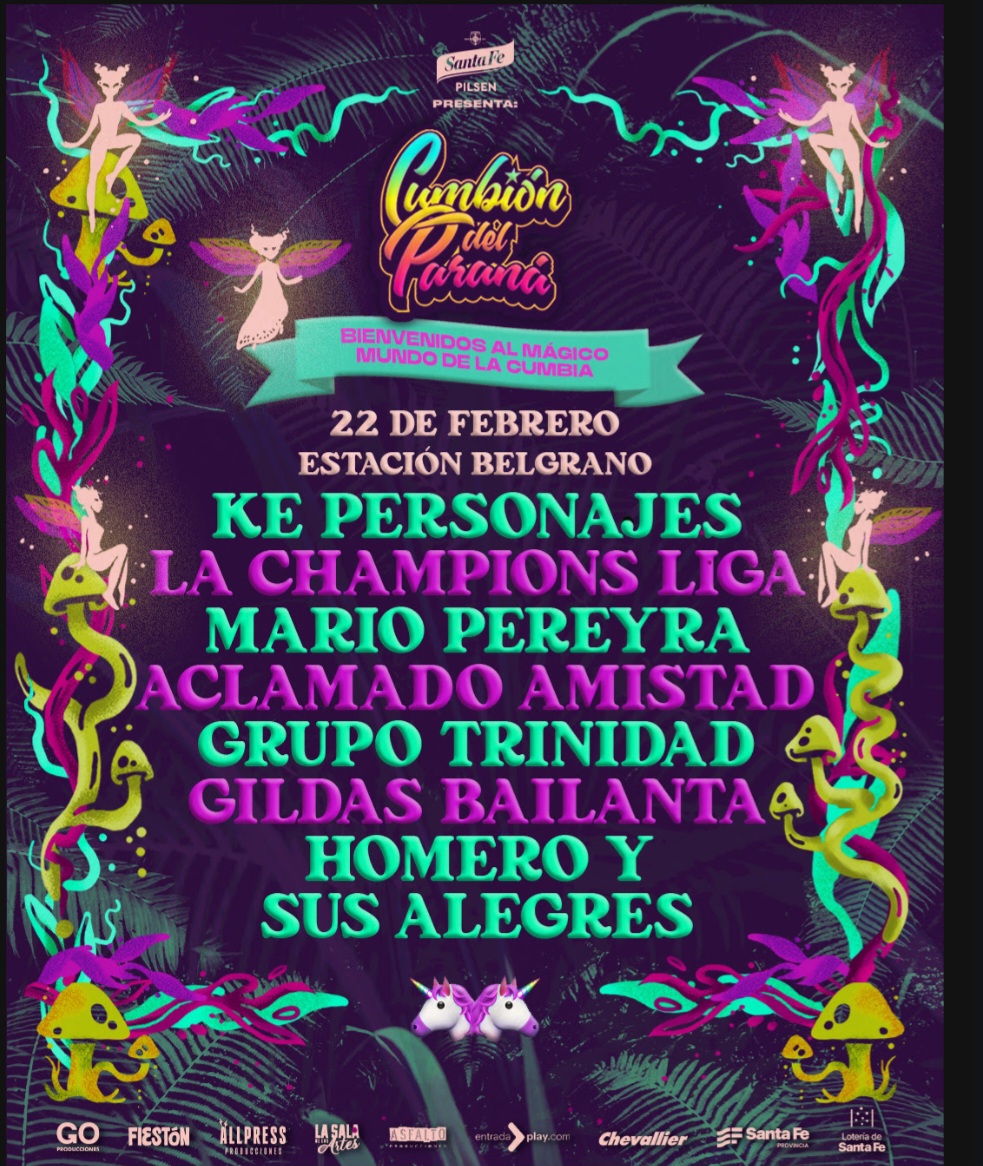 El Cumbion del Paraná, la fiesta de cumbia más grande del mundo, llega a Santa Fe