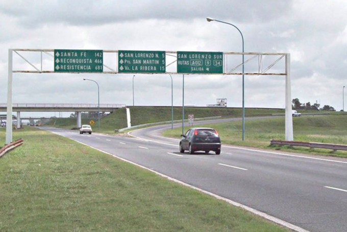 Buscan conocer el estado de los radares en la autopista Santa Fe - Rosario