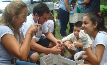 La Granja La Esmeralda celebr&oacute; el nacimiento de yacar&eacute;s en el marco del D&iacute;a Mundial de la Vida Silvestre