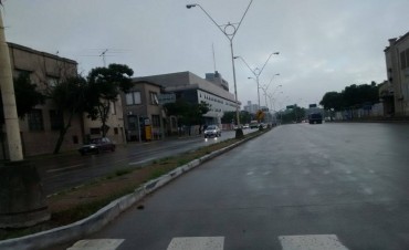 Jueves con algunas nubes sobre la ciudad