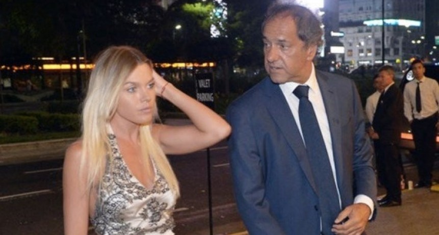 Daniel Scioli y Gisela Berger, separados a cinco meses del nacimiento de su hija