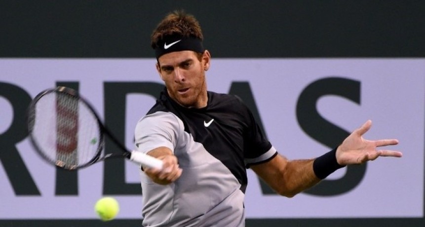 Del Potro baj&oacute; al Yacar&eacute; en el duelo argentino en Indian Wells