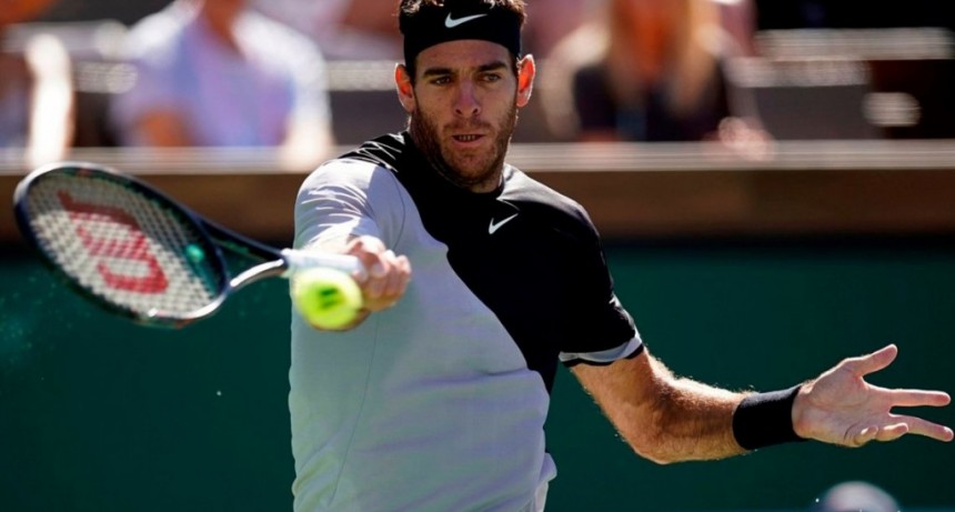 Del Potro venci&oacute; a Kolschreiber y avanz&oacute; a las semifinales de Indian Wells