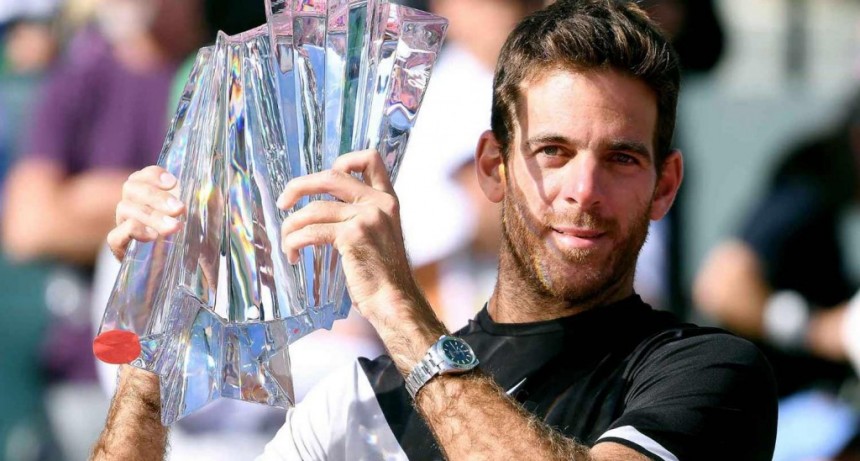 Del Potro venció a Federer y conquistó Indian Wells