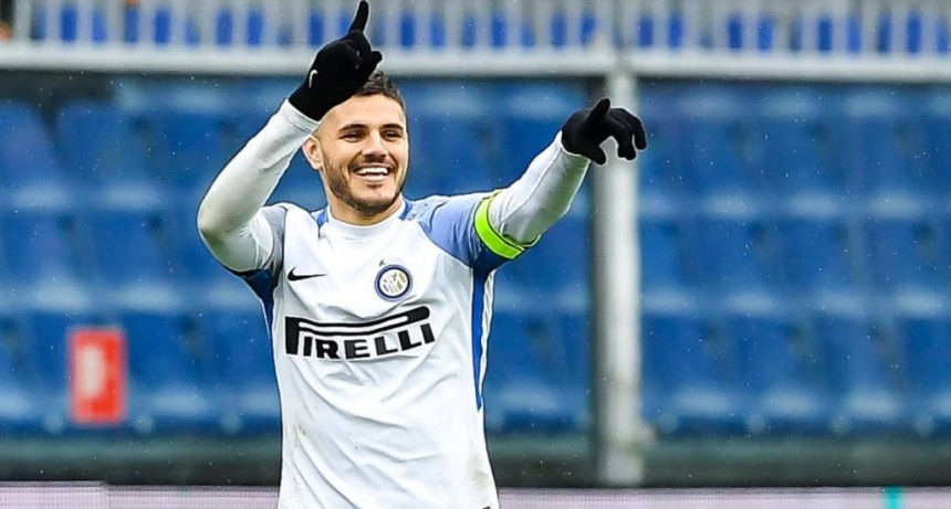 Icardi clav&oacute; CUATRO goles, uno de taco
