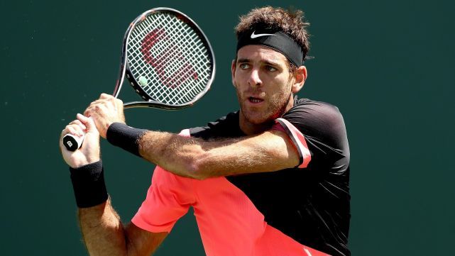Delpo sigue imparable y est&aacute; en cuartos de Miami