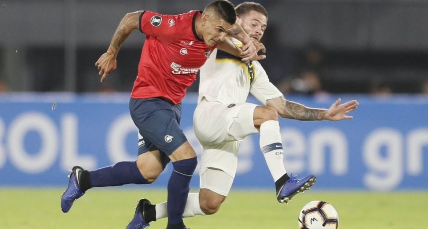 Boca empat&oacute; en la altura de La Paz con Jorge Wilstermann