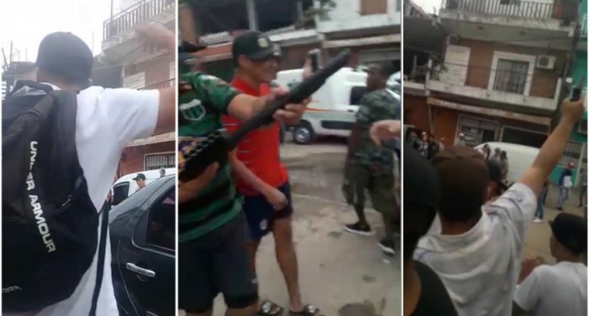 Con una r&aacute;faga de tiros al aire, despidieron al adolescente que muri&oacute; en un asalto
