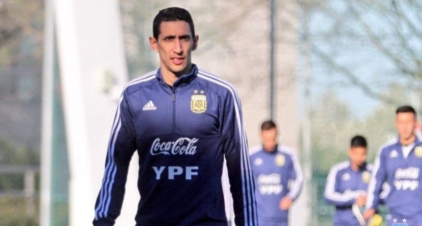 Se lesionó Di María y se perderá los amistosos