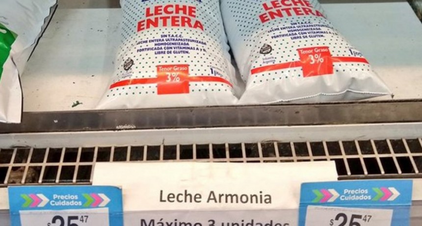 Admiten faltante de lácteos y apuntan a problemas coyunturales