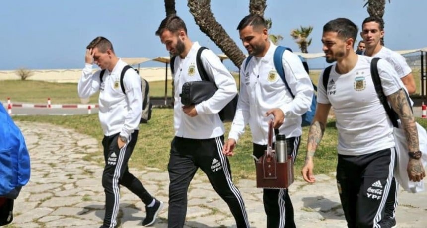 La Selección Argentina llegó a Marruecos