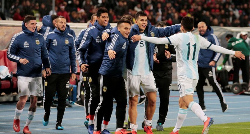 Con gol de &Aacute;ngel Correa, Argentina cerr&oacute; la gira con una victoria