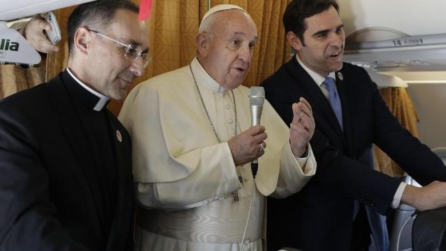 Francisco sobre la posibilidad de viajar?&nbsp;a la Argentina: "Veremos si puedo ir pronto"