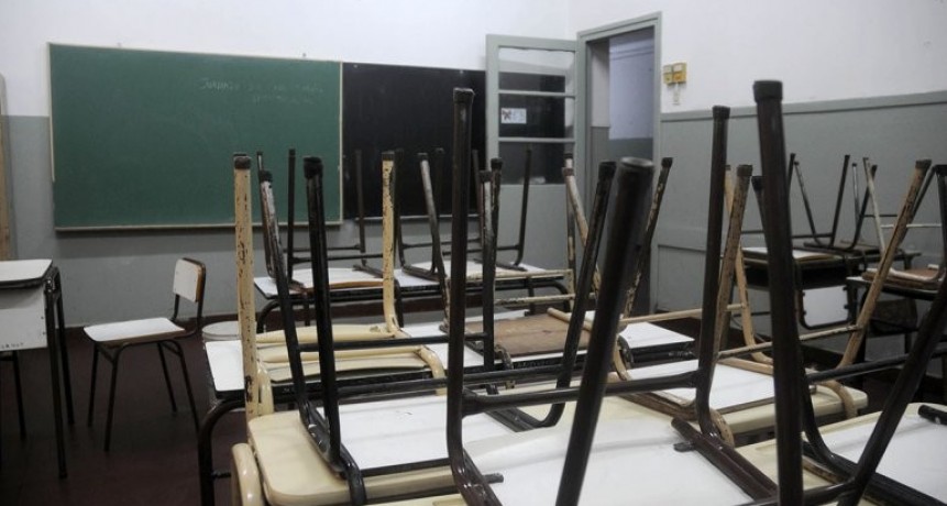 Por el paro, las clases reci&eacute;n arrancar&aacute;n el mi&eacute;rcoles