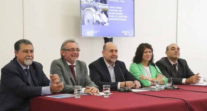 L&iacute;nea de cr&eacute;dito para compra de maquinaria destinada al sector agropecuario