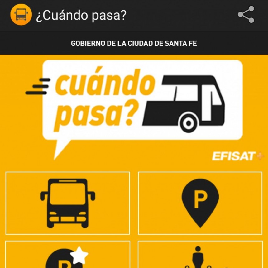 Qu&eacute; pasa con la aplicaci&oacute;n de colectivos Cu&aacute;ndo Pasa en Santa Fe