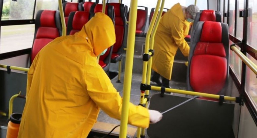La Municipalidad dispuso condiciones de higiene para el transporte p&uacute;blico