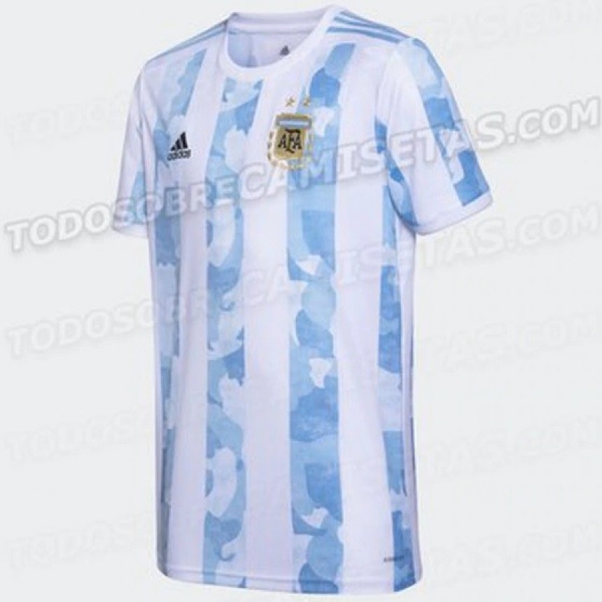 Se filtr&oacute; el dise&ntilde;o de la camiseta de la Selecci&oacute;n para las Eliminatorias y Copa Am&eacute;rica 2021
