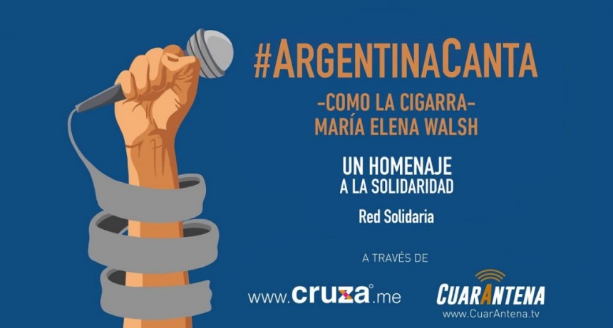 30 artistas entonaron una emocionante versi&oacute;n de &ldquo;Como la cigarra&rdquo;