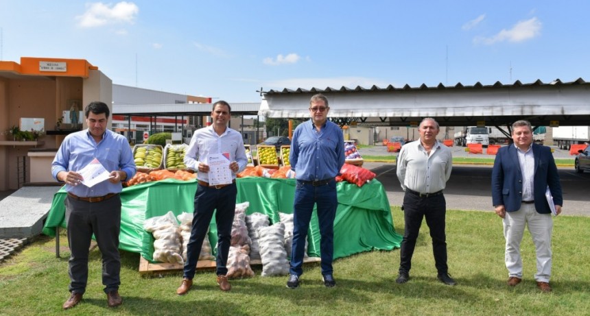 El Gobierno de la Provincia firm� un acuerdo de precios mayoristas sugeridos para frutas y verduras