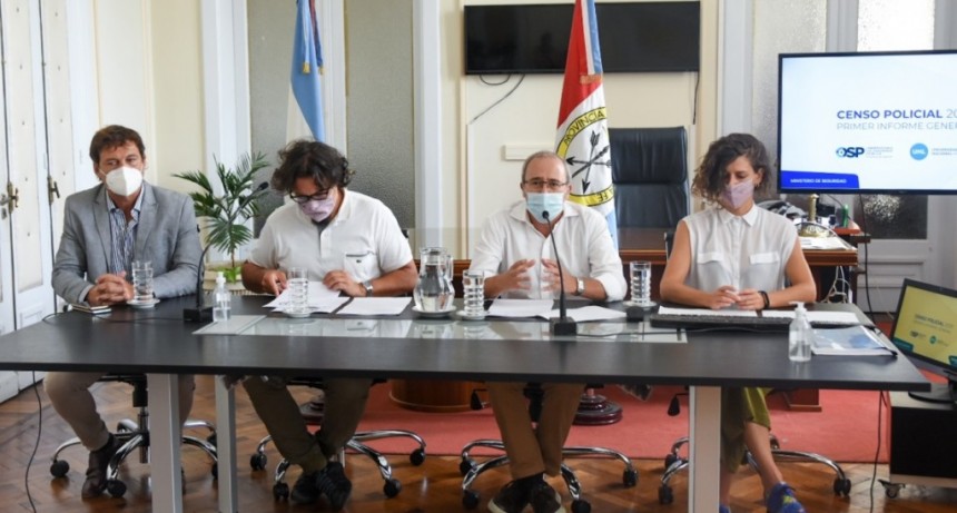 Presentaron los resultados del censo policial provincial 2020