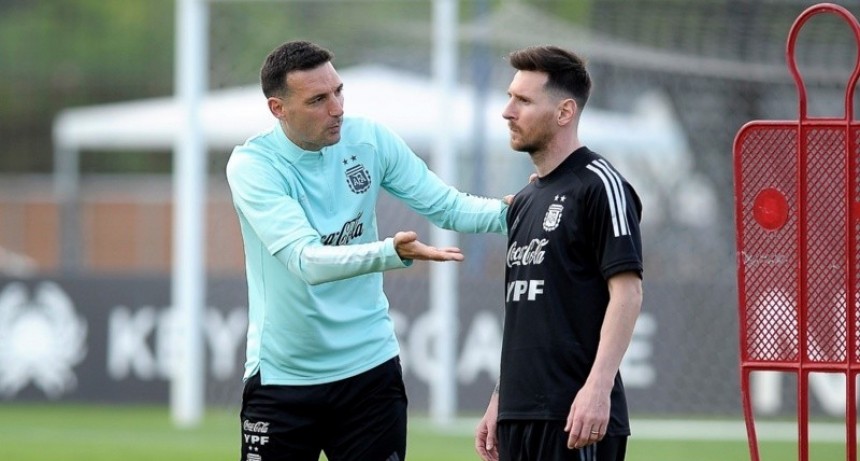 Scaloni dio la prelista para Eliminatorias, con Messi y siete debutantes 