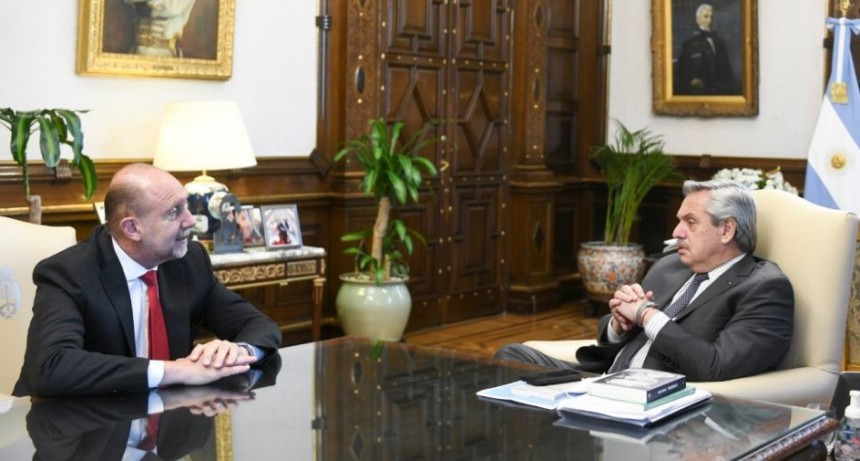 Fern&aacute;ndez y Perotti hablaron sobre el campo, la deuda hist&oacute;rica y la seguridad