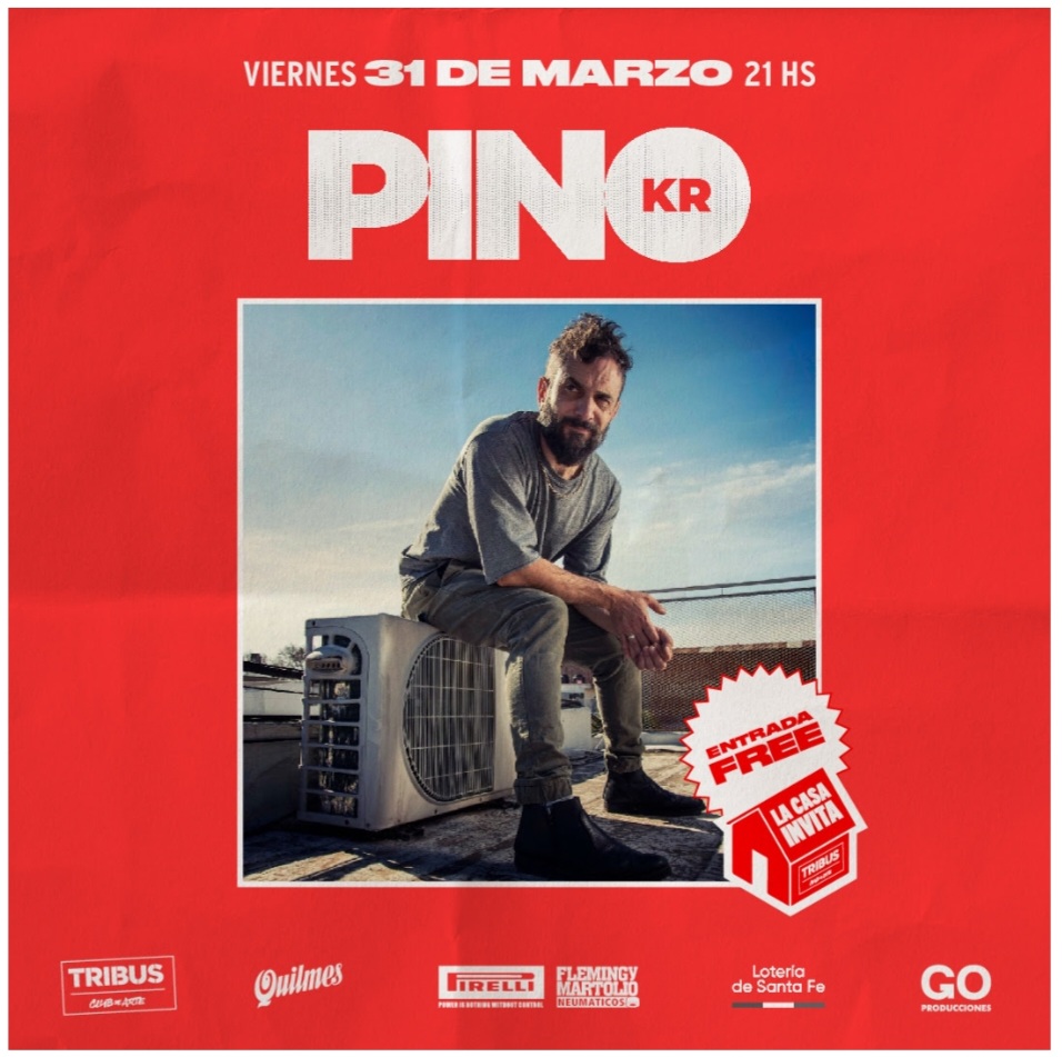 La Casa Invita: Pablo Pino, cantante de Cielo Razzo, presenta su proyecto solista “PINO KR”