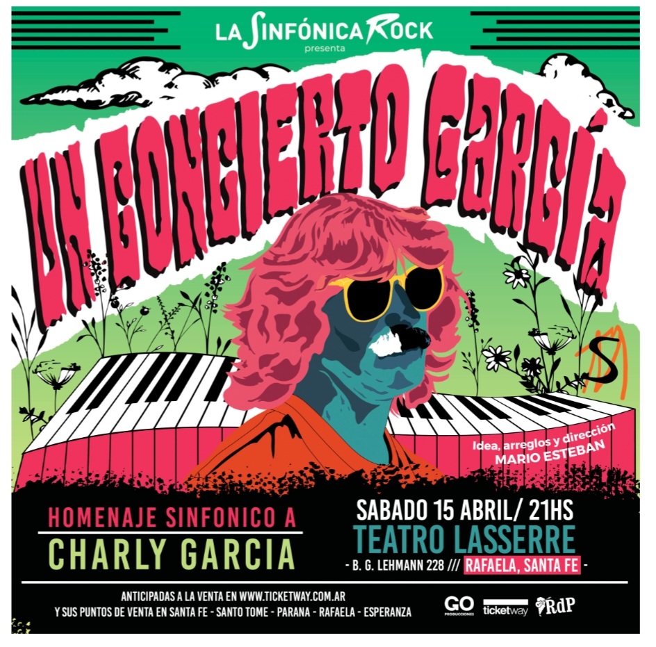 Llega a Rafaela "Un Concierto García", el mejor homenaje sinfónico a Charly