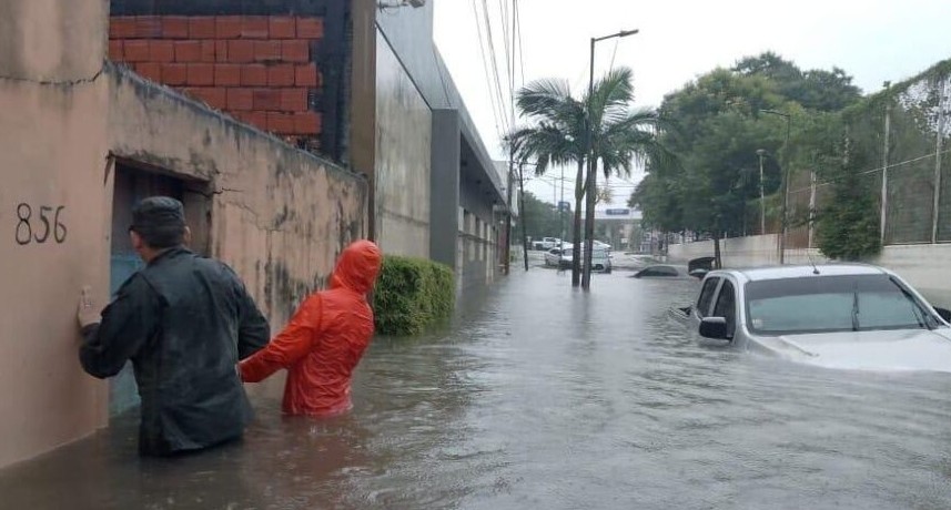 El día después del feroz temporal en Corrientes 
