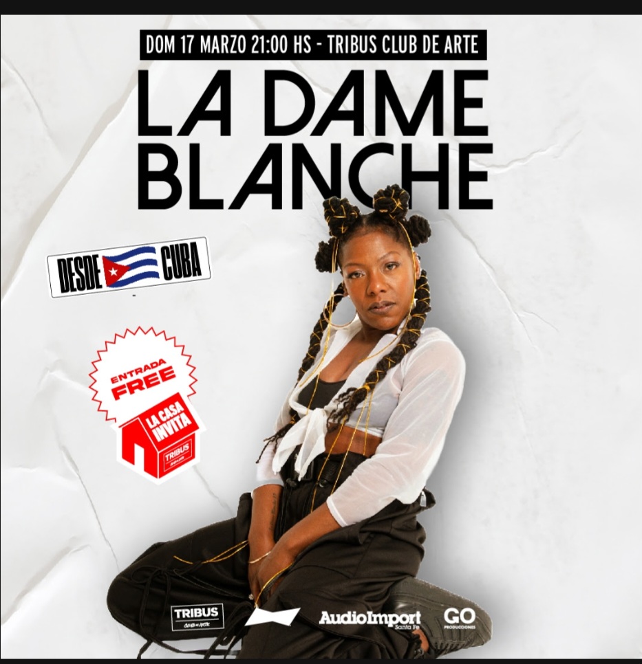 Show Internacional: La Dame Blanche llega Santa Fe presentando "At&oacute;mica"