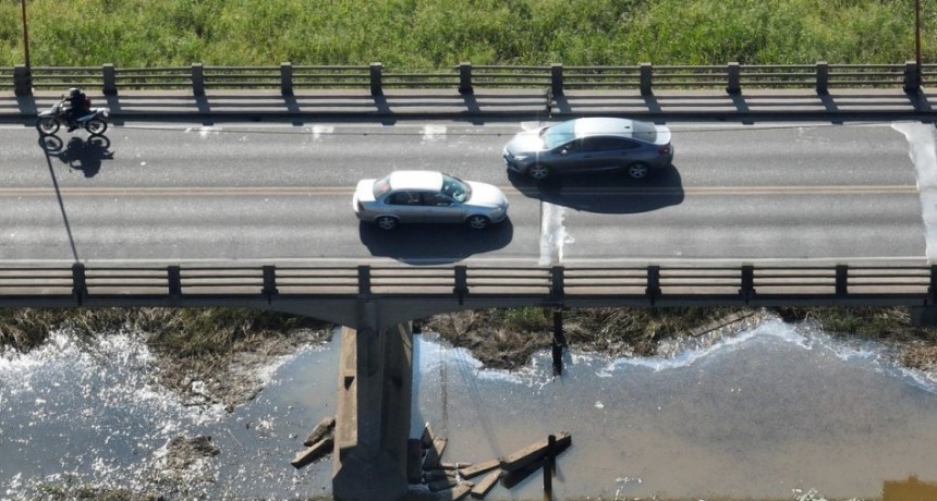 Rige la restricci&oacute;n del transporte de cargas sobre el Puente Carretero