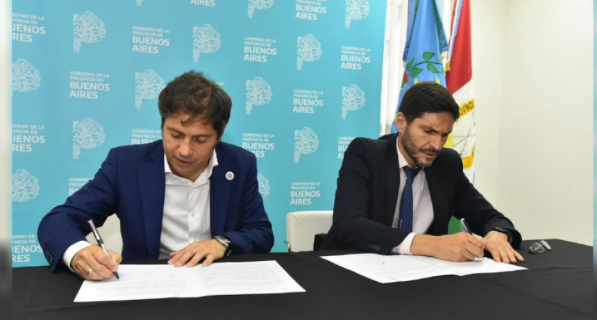 Pullaro y Kiciloff firmaron un convenio para trabajar contra el narcotr&aacute;fico