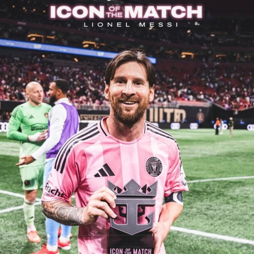 El Inter Miami gan&oacute; con gol de Messi y lidera su conferencia