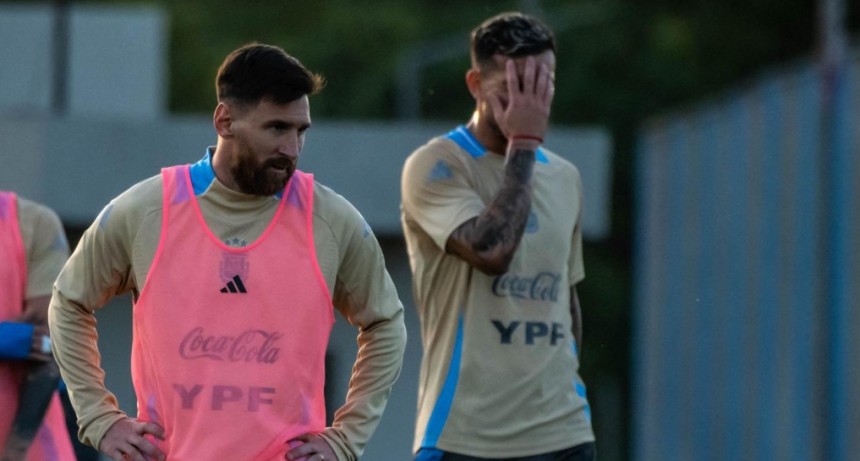 Messi fue desafectado para los partidos ante Uruguay y Brasil