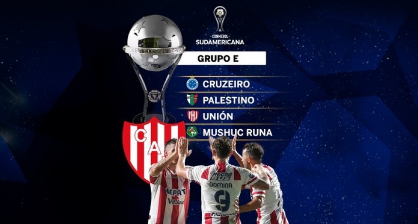 Fechas confirmadas para Uni&oacute;n en la Copa Sudamericana