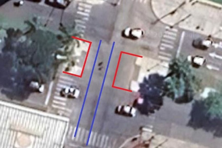 Tr&aacute;nsito est&aacute; parcialmente interrumpido en Rivadavia y Bulevar