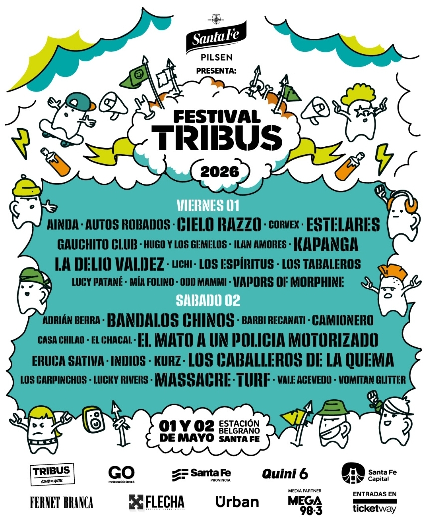 El Festival de Tribus revela grilla d&iacute;a por dia y suma experiencias exclusivas 