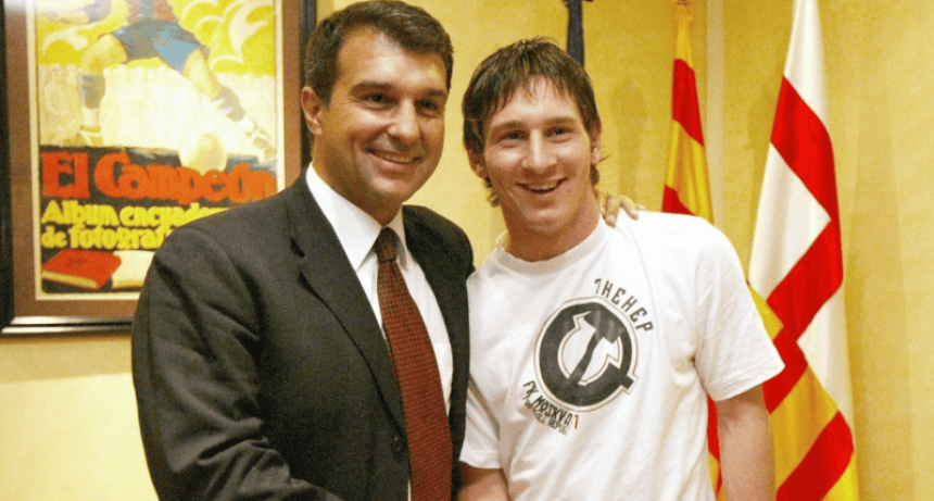 Xavi dijo que Messi ten&iacute;a acordada su vuelta al Barsa y Laporta la fren&oacute;