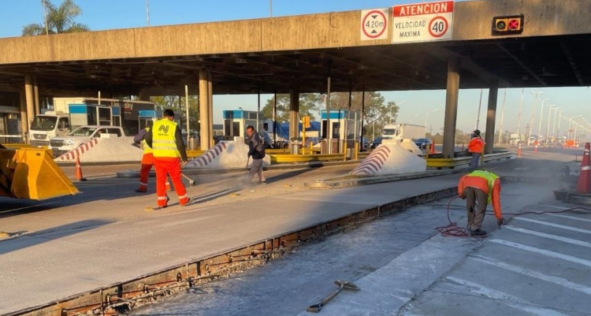 T&uacute;nel Subfluvial: Retoman las tareas de bacheo luego de 90 d&iacute;as