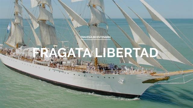 La Fragata Libertad inició su 45° viaje de instrucción.