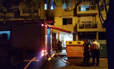 Incendio fatal en un edificio de Rosario