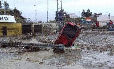 Dos personas fallecieron tras el temporal en Comodoro Rivadavia