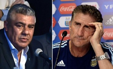 Las horas contadas: Chiqui Tapia se re&uacute;ne con el representante de Bauza